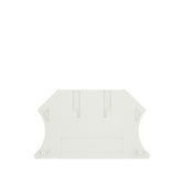 Weidmuller End plate, grey, 33.5x56x1.5mm